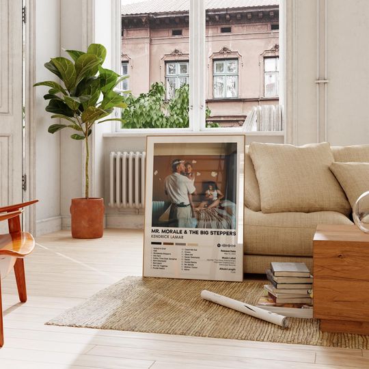 Discover Mr. Morale & The Big Steppers - Kendrick Lamar - Premium Semi-Gloss Poster - Unframed