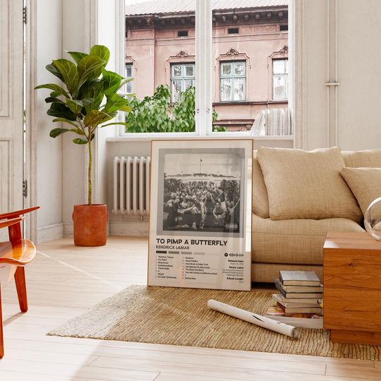 To Pimp a Butterfly - Kendrick Lamar - Premium Semi-Gloss Poster - Unframed