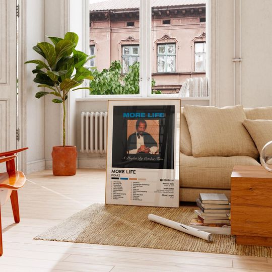 Discover More Life - Drake - Premium Semi-Gloss Poster - Unframed