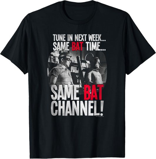 Discover Batman Classic TV Series Bat Channel T Shirt T-Shirt