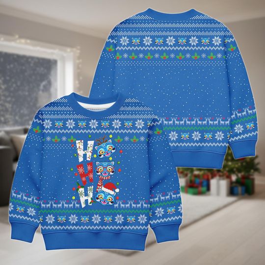 Discover Christmas Santa Tiger Kid Ugly Sweater, Demon Tiger Xmas Sweater, Demon Hunter Sweatshirt, Christmas Ho Ho Ho Sweater, Winter Holiday Sweater