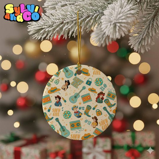 Discover Princess Showgirl Era Ornament, First Christmas Keepsake Decor, Christmas Showgirl Gift, Disneyland Princess Showgirl Ornament