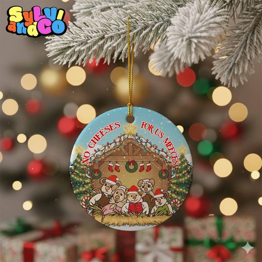 Discover Carol No Cheeses For Us Meeces Christmas Ornament, Muppet Show Christmas Carol Keepsake, Merry Xmas,Family Trip Matching 2025 XmasTree Decor