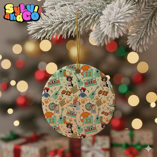 Discover Princess Showgirl Era Ornament, First Christmas Ornament, Christmas Showgirl Gift, Disneyland Princess Showgirl Ornament