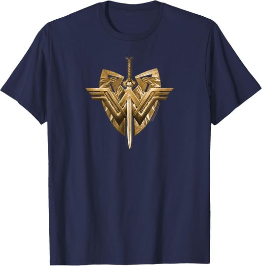 Wonder Woman Movie Sword Emblem T-Shirt, Gift For Fan