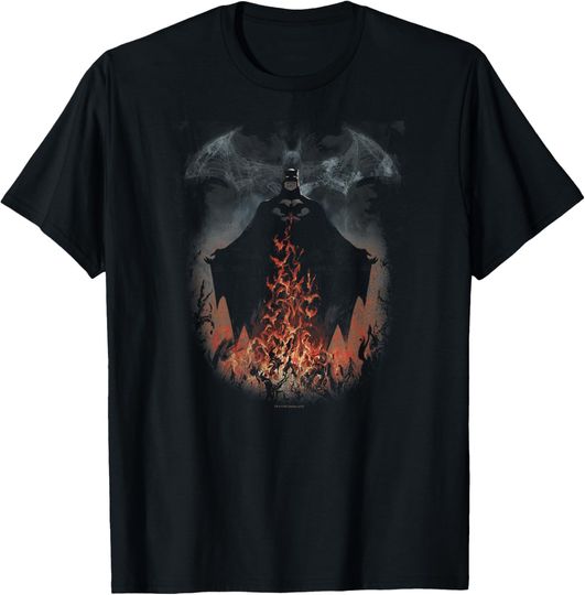 Discover Batman Smoke & Fire T-Shirt