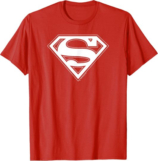 Discover Superman Red & Gold Shield T-Shirt