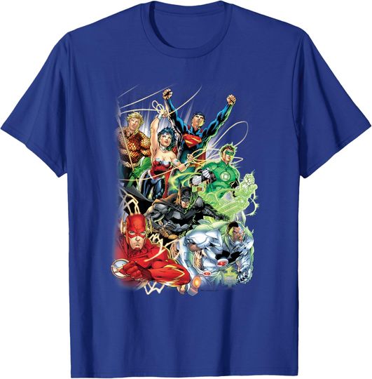 Justice League New 52 Cover #1 T Shirt, Gift For Fan