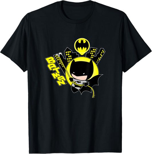 DC Comics Batman Vintage Cute Chibi Gotham Hero T-Shirt