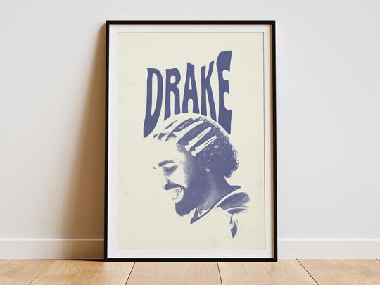Discover Drake - Digital Album Poster - Printable Album Cover Wall Art  Digital Download  Minimalist Music Print  3 Color Options - Drake Poster