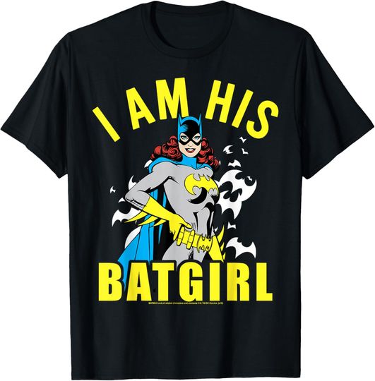 DC Comics Batman His Batgirl T-Shirt, Gift For Fan