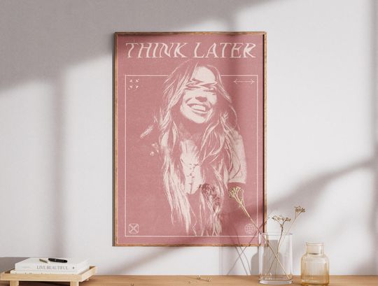 Discover Tate McRae - Think Later Digital Album Poster - Greedy Print - Gift For Her Music Poster - Hip Hop -Tate Poster - Rap wall art Digital Print