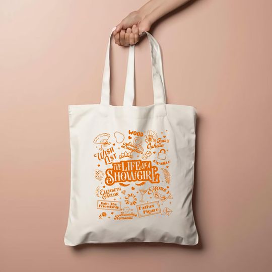 Discover Life of showgirl Music Tote Bag