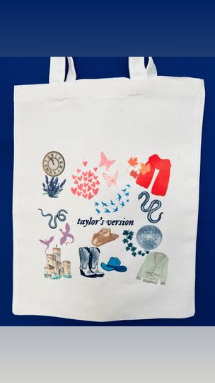 Discover Taylors Version Canvas Tote Bag