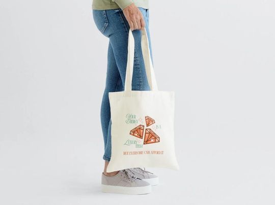 Discover Quote Tote Bag: "Your Energy is a Luxury" -  Swift Inspired