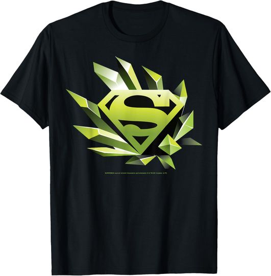 Discover DC Comics Superman Kryptonite Chest Logo T-Shirt