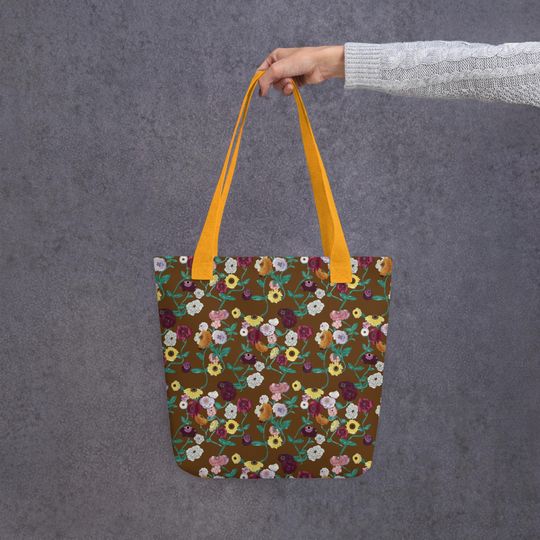 Discover Surprise Song Flowers Tote, Taylor Floral Design, Piano Flowers Bag, Subtle Eras Accessories, Swift Fan Gift