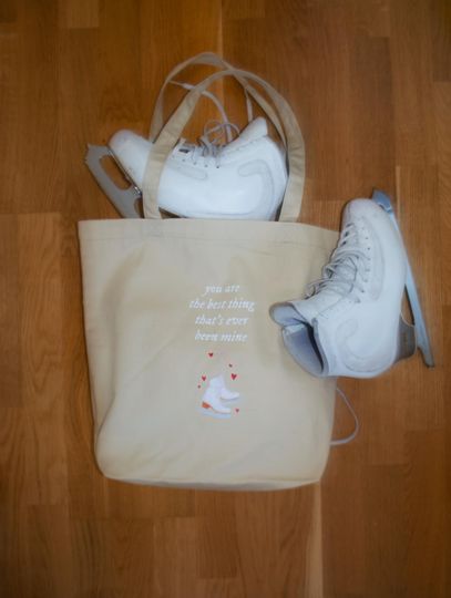 Mine Eco Tote Bag - Taylorr Swifts Figure Skater Collection