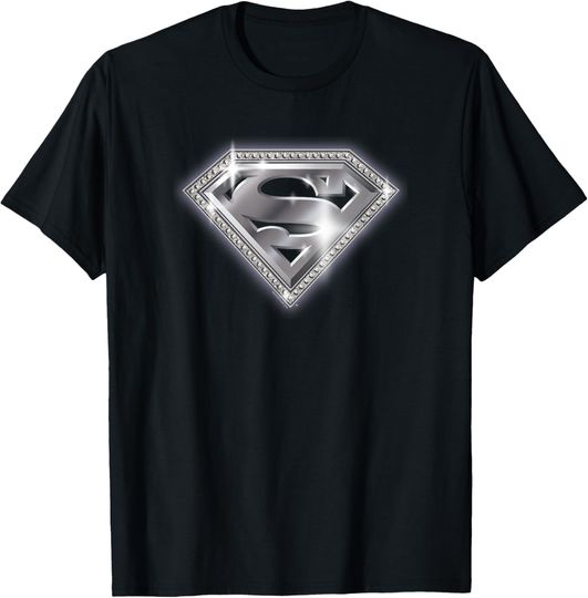 Discover Superman Bling Shield T-Shirt