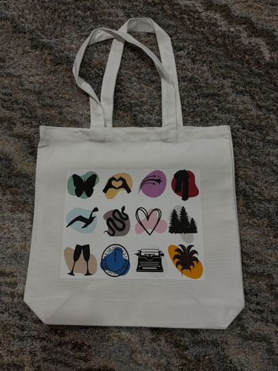 Discover Taylorr Swifts Eras Tour Tote Bag (Life of a Showgirl, Speak Now, Red, Evermore, Midnights, etc.)