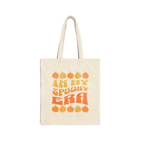 Discover In My Spooky Era, Cute Halloween Pumpkin Fall, Trick or Treat Bag