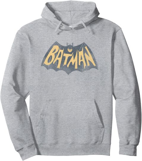 Discover Batman Classic TV Series Show Logo Pullover Hoodie Pullover Hoodie