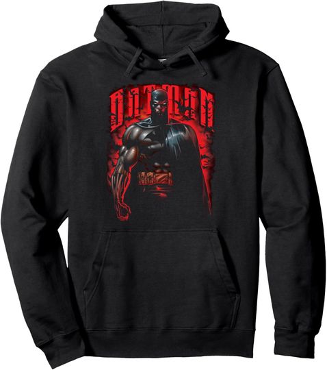Discover Batman Red Knight Pullover Hoodie Pullover Hoodie