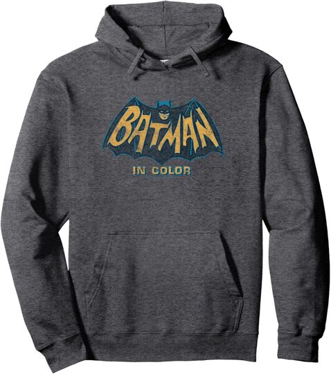 Discover Batman Classic TV Series In Color Pullover Hoodie Pullover Hoodie