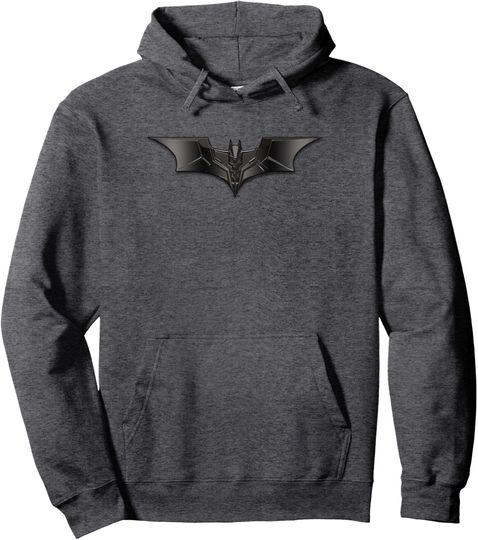 Discover Batman Dark Knight Carbon Fiber Shield Pullover Hoodie