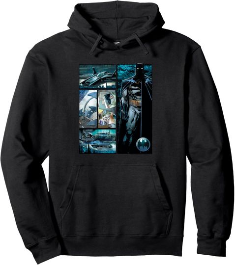 Discover Batman Collage Pullover Hoodie