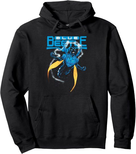 Justice League Blue Beetle Pullover Hoodie, Gift For Fans