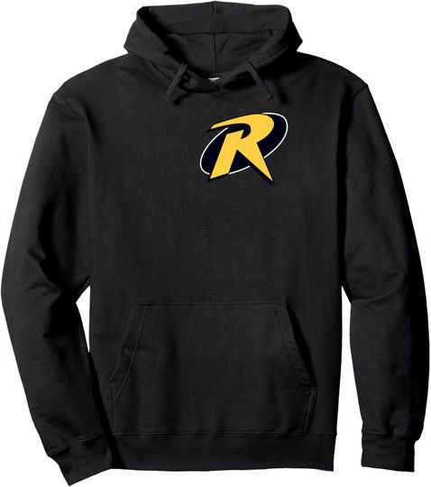 Discover DC Robin Logo Breast Pullover Hoodie