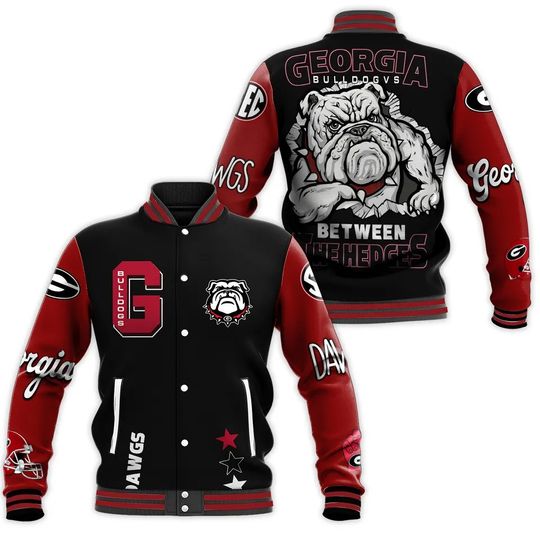 Georgia Bull - dogs Baseball Jacket