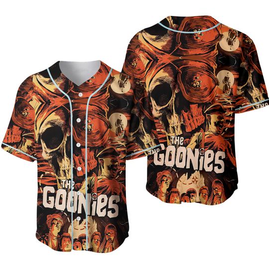 The Goonies Pattern Unisex Baseball Jersey