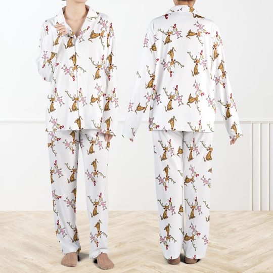 Discover Cindy Lou Who Christmas Pajama Set For Women And Kids, Whoville Sleepwear Set, Cute funny character Family PJs, Holiday Loungewear, Cozy Xmas Gift