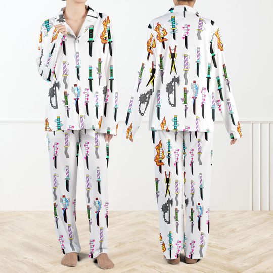 Discover Hashira Demon Killer Silky Satin Pajama Set For Women, Silky Anime Sleepwear, demon Inspired Pajama Set for Fans