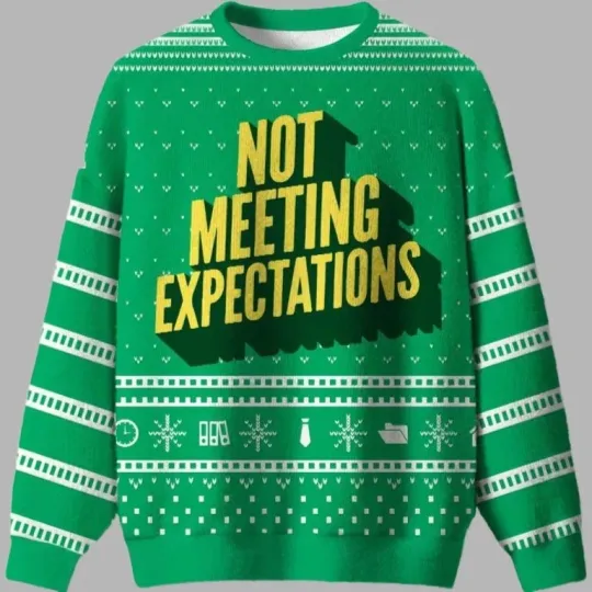 Discover Not Meeting Expectations Ugly Christmas Sweater 2025 , Christmas 2025