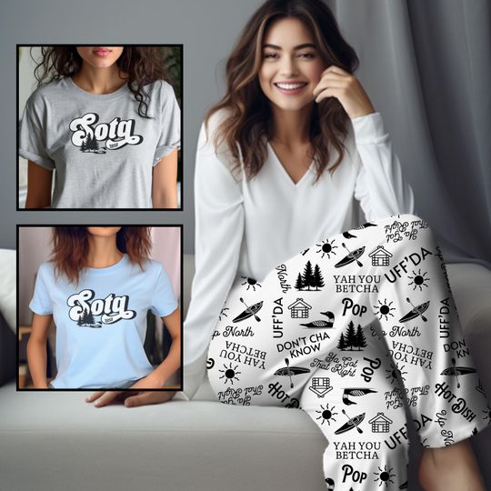 Discover Minnesota Pajama Pants: Women's Sota Lounge Wear