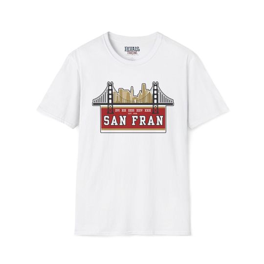 Discover San Francisco Football T-Shirt, Sports Fans Tee, Gifts for Him, Gifts for Her, Christmas Present