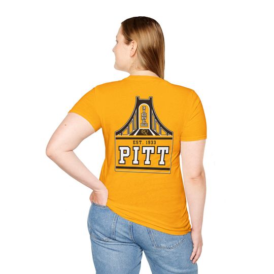 Discover Pittsburgh Football T-Shirt Unisex Team Spirit Tee Gift for Him Her Christmas