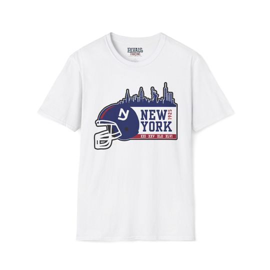Discover New York Football T-Shirt, Sports Fans Tee, Gifts for Him, Gifts for Her, Christmas Present