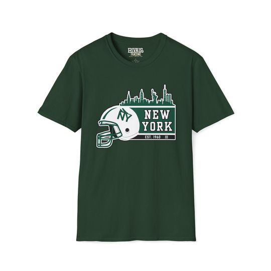 Discover New York Football T-Shirt, Sports Fans Tee, Gifts for Him, Gifts for Her, Christmas Present