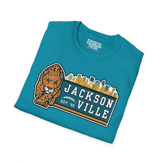 Discover Jacksonville Football T-Shirt, Sports Fans Tee, Gifts for Him, Gifts for Her, Christmas Present