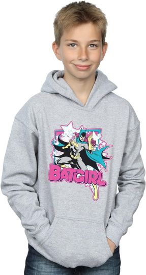 DC Comics Boys Batgirl Leap Hoodie, Gift For Fans