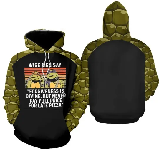Discover Hollow Hoodie 3D or Legging for Fan /Turtles-For Women