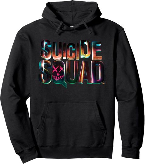 Discover Suicide Squad Logo Pullover Hoodie