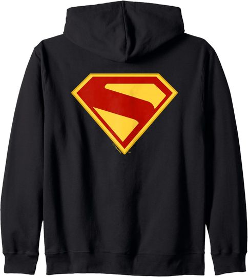 Discover Superman  Logo Zip Hoodie