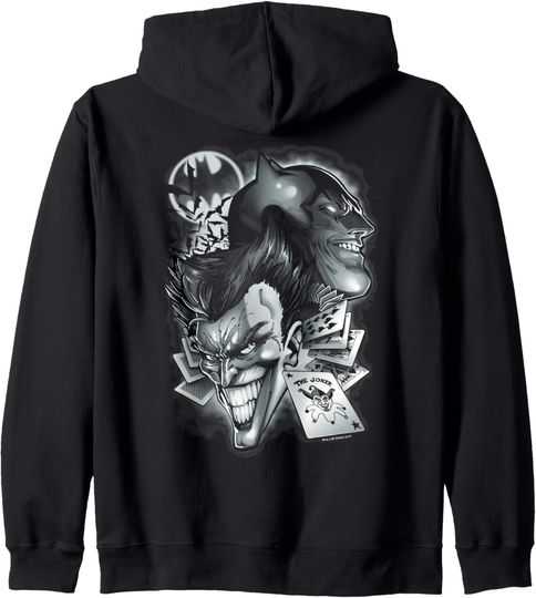 Discover Batman Joker Archenemies Zip Hoodie
