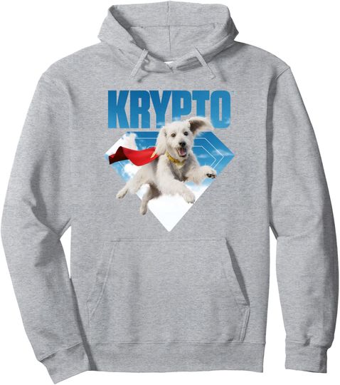 Discover Superman  Krypto Jump Pullover Hoodie, Gift For Fans