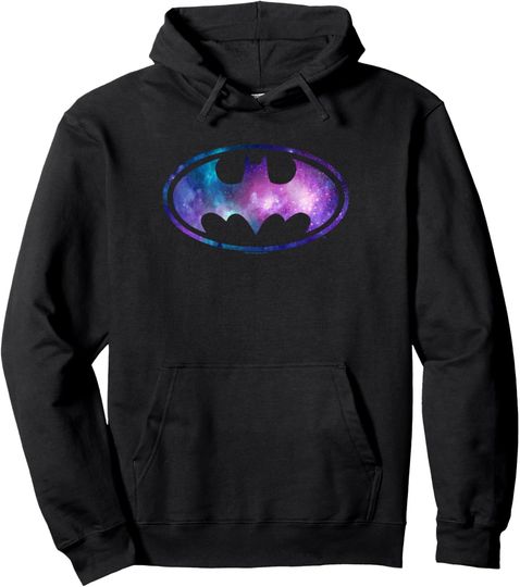 Discover Batman Galaxy Signal Pullover Hoodie, Gift For Fans